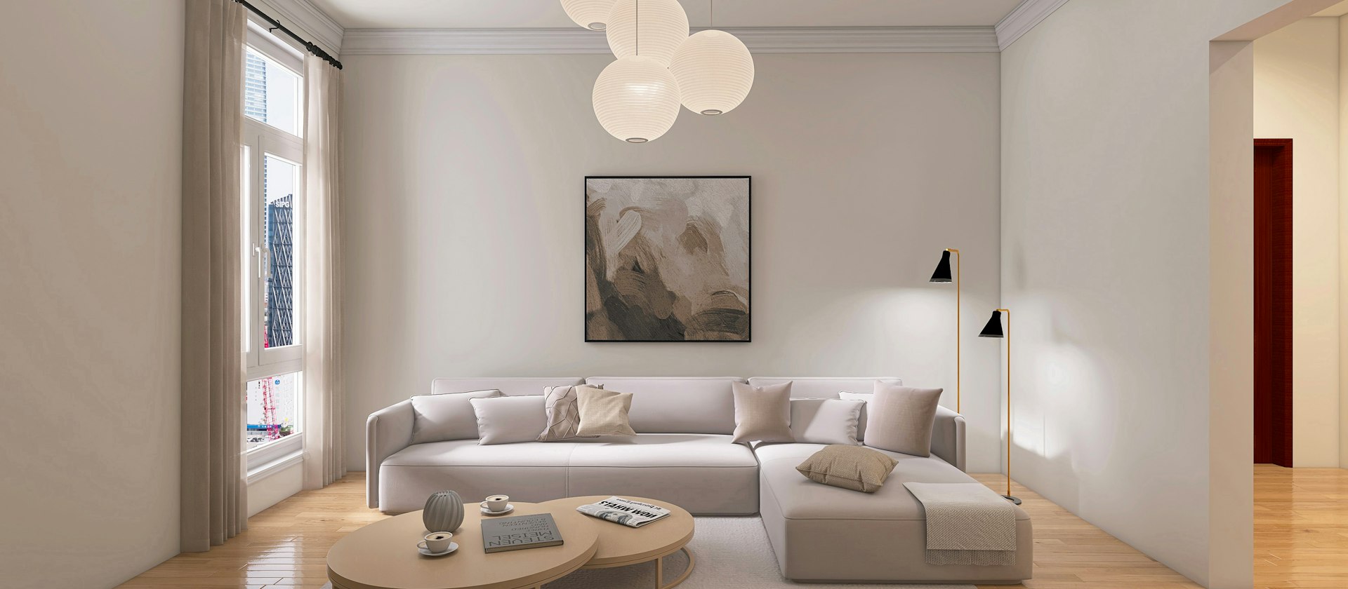 Modern living room (Unsplash, Pipcke)