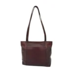 Vintage Wilsons Leather Brown Shoulder Tote Small Classic 90s Carryall