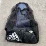 Adidas Stadium Soccer Ball Bag Black Mesh Sports Equipment Carrier CJ0360 NEW