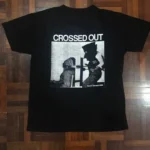 Collection CROSSED OUT Band Gift For Fan Black All Size T-Shirt AR953
