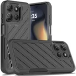 For Motorola Edge 2025 Case Dual Layer Shockproof Lined Rugged Phone Cover